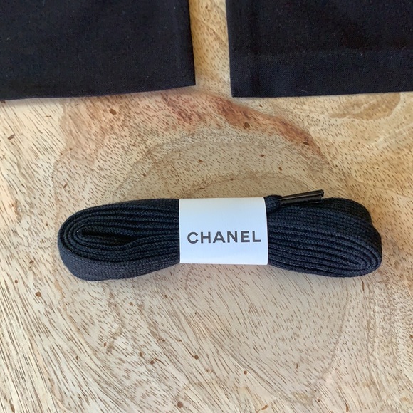 CHANEL Accessories Chanel Pair Of Dustbag Wpair Of Shoelace Poshmark